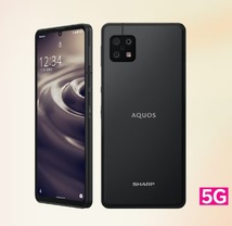 ☆新品未開封☆AQUOS sense6s 5G/SH-RM19s/楽天モバイル版/6.1インチ メモリ4GB ストレージ64GB/ブラック☆購入証明書付☆送料無料♪_画像1