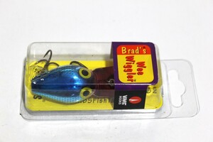 ■s3473 Brad's Wiggler ブラッズ ウィー ウィグラー ボックス入り ストーム ウィグルワート ウィーワート 似 貴重 b級ルアー ブルー■