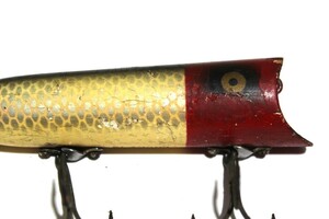 ■s3682 HEDDON WOOD LUCKY13 ヘドン ウッド ラッキー13 オールド 希少 jrh 40s～■