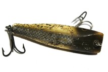 ■s3849 CREEK CHUB DARTER　クリークチャブ ダーター ウッド オールド 希少 ss■_画像5