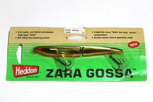 ■s3568 HEDDON ZARA GOSSA ヘドン ザラゴッサ 希少 デッドストック 130mm gf■未使用