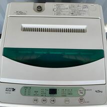 【2018年製】YAMADA ヤマダ電機 全自動電気洗濯機 4.5kg YWM-T45A1 つ_画像4