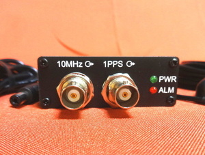 無線機用GPSDO -10dBm出力　10MHz基準発振器 GPS同期発振器 10MHz周波数基準器 1PPS 10MHz マスタークロック