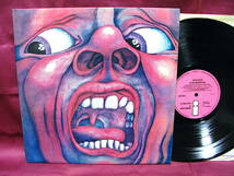 ★KING CRIMSON★1stアルバム【IN THE COURT OF THE CRIMSON KING (クリムゾン宮殿)】UK ORIG マト2/2 1stプレス 極美品 極レア_画像1