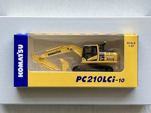 コマツ PC210LCi-10 EXCAVATOR ミニチュア 1/87 KOMATSU【非売品・未使用】