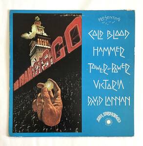 SAN FRANCISCO SAMPLER FALL 1970 SD-158 米盤LPレコード COLD BLOOD HAMMER TOWER OF POWER VICTORIA DAVID LANNAN★シスコサウンド