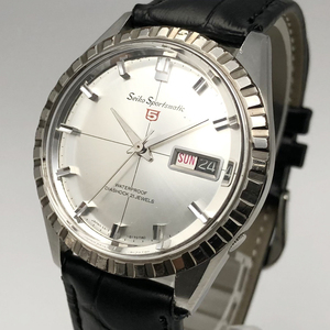 【美品】SEIKO 5 Sportsmatic セイコー 5 スポーツマチック 6619-8100 21石 紳士用 自動巻き時計 ビンテージ アンティーク（管理No.1488）