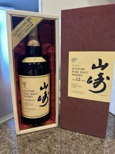 [ not yet . plug ]SUNTORY Suntory Yamazaki 12 year pure malt whisky 750ml 43% box attaching 