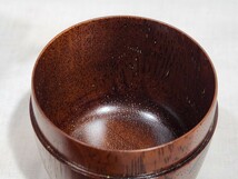 順慶作　花梨蜻蛉　中棗　茶道具　煎茶道具　茶入れ　箱付き_画像8