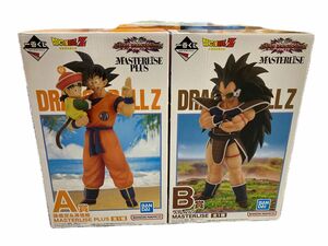 ドラゴンボール　一番くじ A賞　孫悟空&孫悟飯 B賞　ラディッツ　フィギュア2体セット 新品