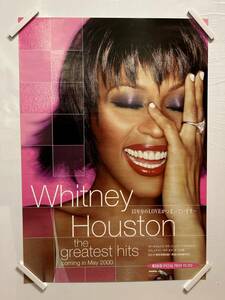 【405ポスター】ホイットニーヒューストン　Whitney Houston　the greatest hits