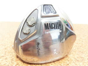 ヘッドのみ 接着タイプ♪MacGregor マグレガー MACTEC NV G2 USモデル マックテック ドライバー 1W ロフト角 9.5° 重量199g 中古品♪R0345