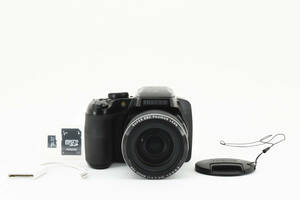 【美品】富士フイルム FUJIFILM Finepix S9800《光学50倍ズーム搭載》iPhone画像転送可能セット 　　　　　　　　　MY050469A3018