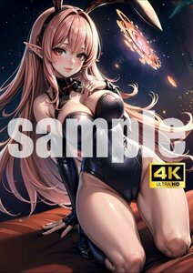 1175【A4写真用紙・高画質】オリジナル 美女 イラスト グラビア セクシー アニメ 同人 ポスター フェチ 美人 美乳 美脚 お尻 ビキニ 制服