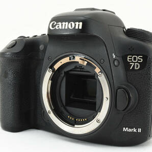 【人気の7D MarkII】 CANON キャノン EOS 7D Mark II 2 2020万画素 一眼レフカメラ 撮影可能 現状品 同梱可能 １円 ＃9088の画像2