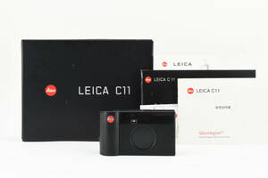 【希少な元箱&取説付き】　ライカ LEICA C11 ブラック フィルムカメラ シャッターＯＫ　同梱可能 #9087