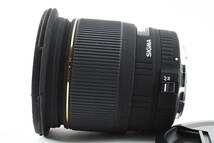 【人気の20mm F1.8レンズ】 シグマ SIGMA AF 20mm F1.8 EX DG ASPH RF キャノン用 前後キャップ付き 現状品 同梱可能 #9102_画像8