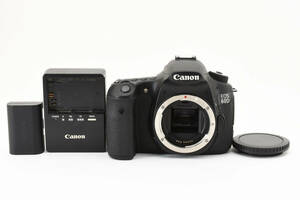 【純正バッテリー＆充電器付き】　Canon キヤノン EOS 60D デジタル一眼レフカメラ ボディ 現状品 同梱可能 1円 ＃9131