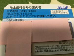 ANA株主優待券　送料無料　有効期限5月31日