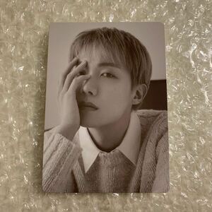 ホソク ホビ j-hope jhope ⑤ BTS MONOCHROME モノクローム ミニフォト mini photo card フォトカード POP UP トレカ 