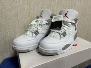 AIR JORDAN 4 RETRO "TECH WHITE" CT8527-100 （ホワイト/テックグレー/ブラック/ファイヤーレッド）