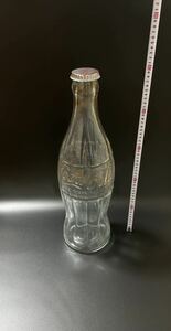 コカコーラ　特大瓶　ガラス瓶　約51cm 昭和レトロ　王冠付　Coca-Cola ガラス製