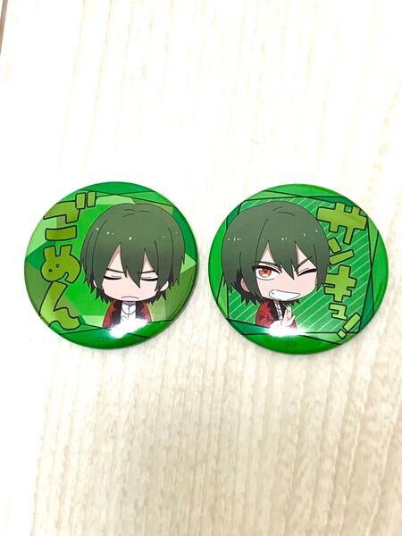 VAZZROCK LINEスタンプ風 缶バッチ 2点 天羽玲司
