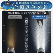 セドリック グロリア Y31 LEDヘッドライト H4 Hi/Lo切替 MAX26000LM 6000K 12V 長寿命 高光効 ホワイト 2本V55_画像4