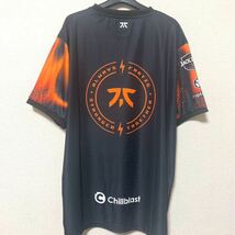 FNATIC フナティック ユニフォーム ゲーミングTシャツ eスポーツ プロチーム_画像2