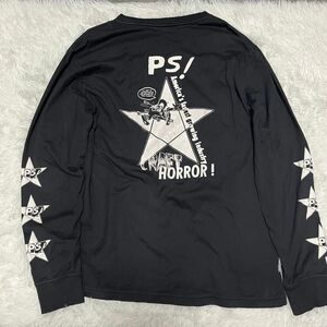 ポールスミス　長袖カットソー　ロンT PS! Star プリント　コットン　星 ロングTシャツ