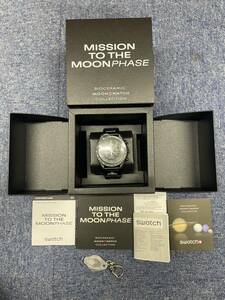 MISSION TO THE MOONPHASE NEW MOON スウォッチ オメガ スヌーピ Swatch OMEGA 