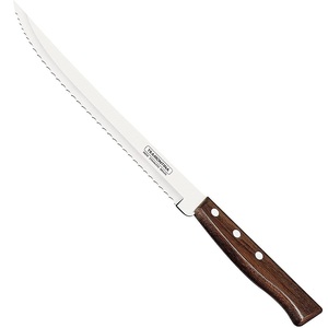 20％OFF TRAMONTINA カービングナイフ 35cm トラディショナル 木柄 波刃 業務用 軽量 トラモンティーナ TS05