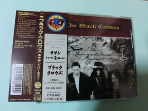 ♪♪　美品　ブラック・クロウズ　THE Black Crowes　「サザン・ハーモニー」　国内盤　帯付き　♪♪