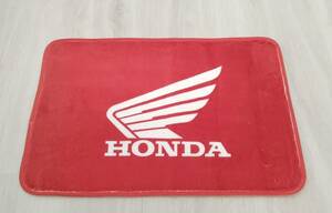 新品★ホンダ（HONDA）★フロアマット/40×60ｃｍ/滑り止め付★ラグ、バスマット、玄関マット