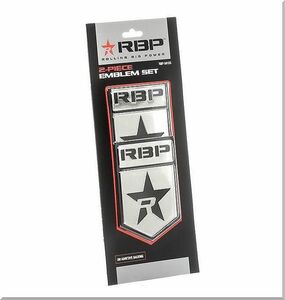 新品★RBP★ステンレスステッカー★汎用品２枚★タンドラ・Ｆ１５０・シルバラード等