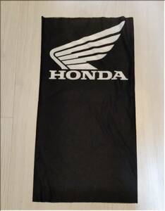  новый товар *HONDA( Honda )* защита горла "neck warmer" *48×25cm* чёрный × белый 
