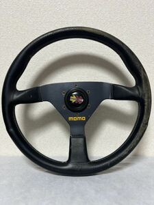 MOMO モモ ステアリング ハンドル V35 ヴィンテージNARDI ヴェローチェ ナルディ Special SPEED 傷汚れ多数あり　画像で判断してください