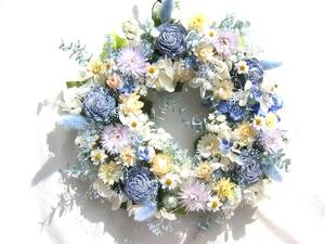  bell. dry flower refreshing . lease blue te-ji-& flower ornamental hairpin 