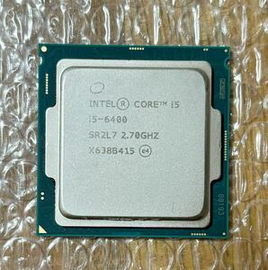 Intel Core i5 6400 CPU本体
