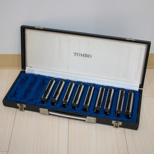 [9 pcs set ]TOMBO/ dragonfly [ Major Boy /10 hole z harmonica / harmonica / optional original case attaching ] takkyubin (home delivery service) (EAZY) anonymity delivery 