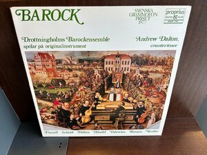 【LP】Drottningholms Barockensemble / Andrew Dalton/Barock　スウェーデン　PROP 7761　バロック