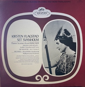 【LP】 Kirsten Flagstad, Set Svanholm Three Scenes From Wagner 英