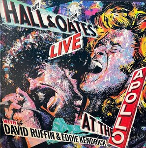【LP】HALL & OATES LIVE AT THE APOLLO US盤