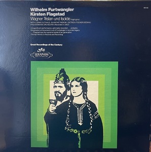 【LP】Wilhelm Furtwangler, Kirsten Flagstad / Wagner: Tristan Und Isolde (Highlights)　US盤 フルトヴェングラー