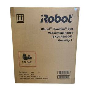 【新品未開封】iRobot　アイロボット　Roomba　ルンバ　980