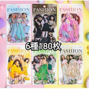 新！S69 Fashion大サイズ人物ステッカーコラージュ素材 女の子 シール