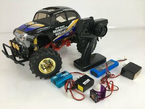 【ジャンク品】 ラジコン セット 検索： パーツ バッテリー プロポ 送信機 TAMIYA タミヤ モンスタービートル wa◇73