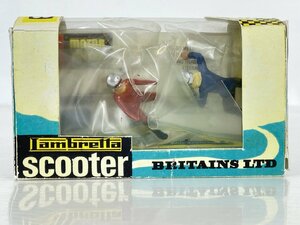 ma желтохвост тонн 9685 rider есть скутер BRITAINS 9685 Scooter and Riders [B] поиск : миникар retro машина жестяная пластина ma*73