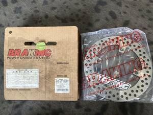 # BRAKING HO09RI イタリア製　リアブレーキディスクプレート　XR600R CR400R CRM250R XR250R