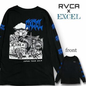 ＊人気＊【RVCAxEXCEL】来日記念長袖Tシャツ コラボ